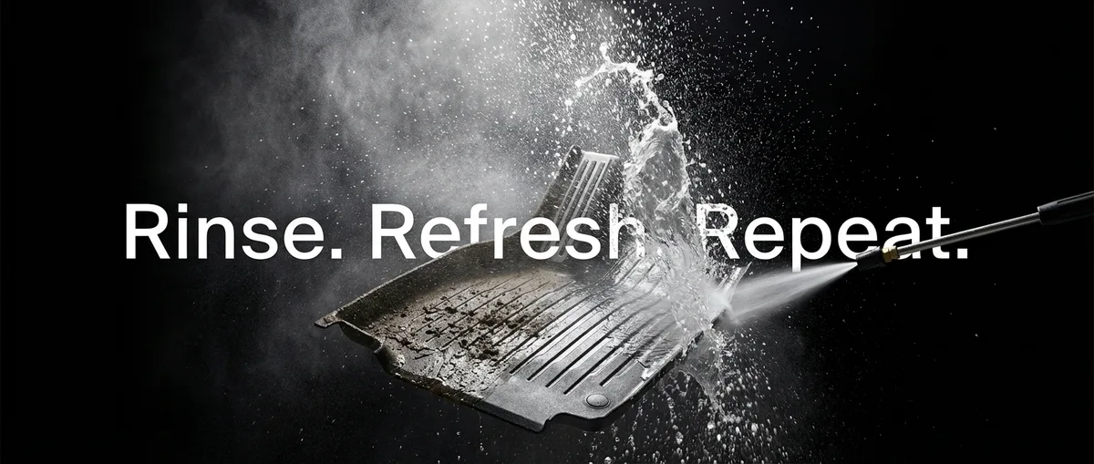 TPE Floor Mats Water Wash Test