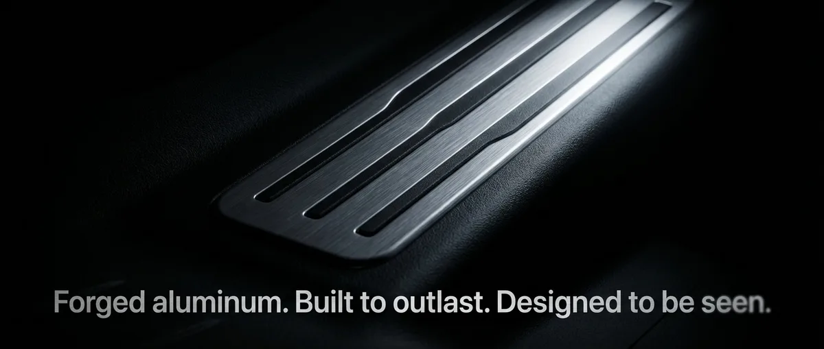 Aluminum Sport Pedal Covers